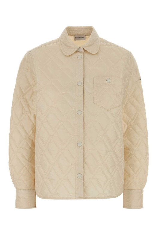 Ivory nylon shirt MONCLER (L10932F00001788UY)