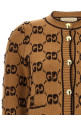 GG твідовий кардиган з букле Бежевий GUCCI 713300XKCNA2668