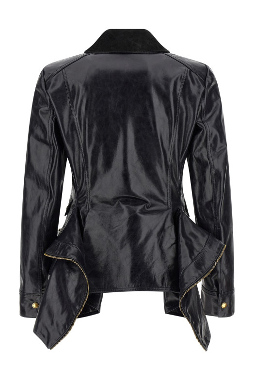 Шкіряна куртка Чорна 858198Q5AQW4391