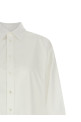 'Lace-Up' shirt White
