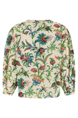 Floral cotton blouse Multicolor