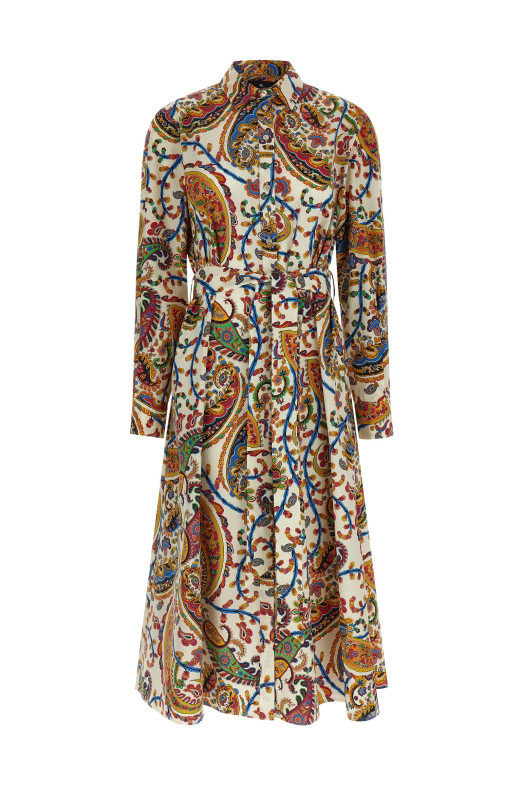 Платье «Paisley Foliage» Разноцветное WRHA0521AKH82X0801