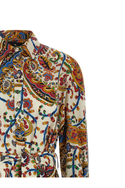 Платье «Paisley Foliage» Разноцветное WRHA0521AKH82X0801