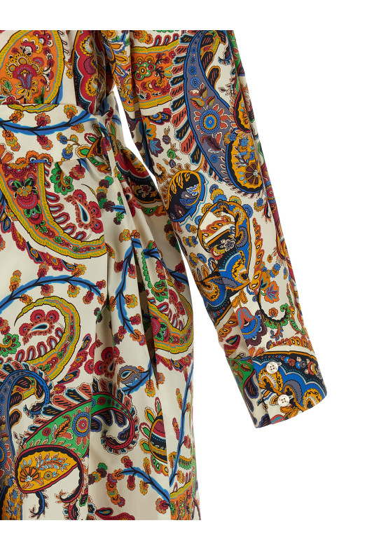 Платье «Paisley Foliage» Разноцветное WRHA0521AKH82X0801