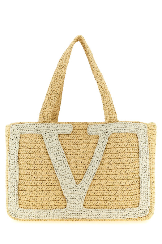 Велика сумка для покупок Valentino Garavani «VivaSuperstar» Бежева W2B0S10QETCEM