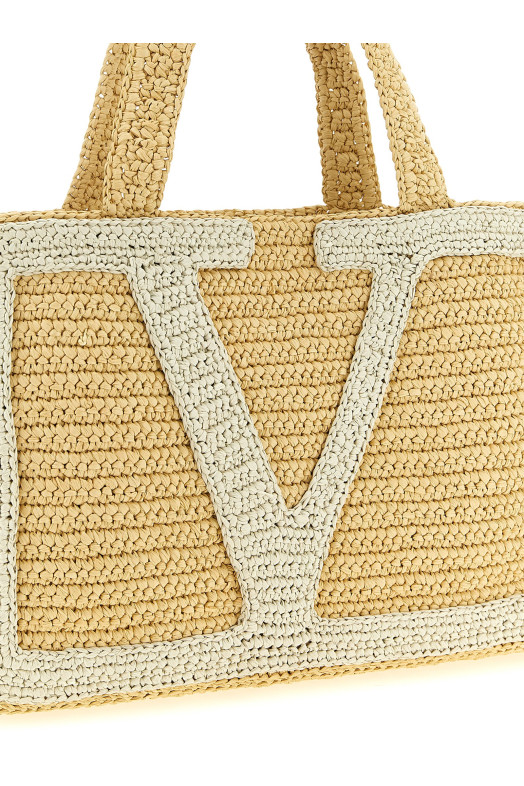 Велика сумка для покупок Valentino Garavani «VivaSuperstar» Бежева W2B0S10QETCEM