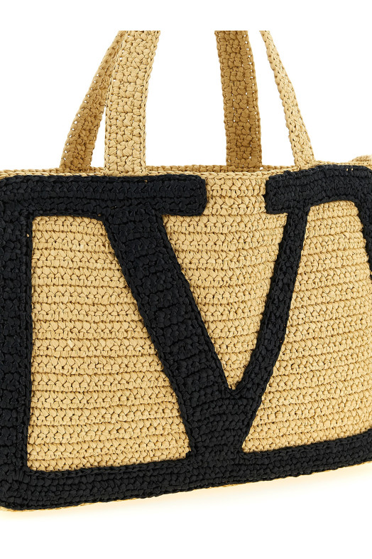 Велика сумка для покупок Valentino Garavani «VivaSuperstar» Бежева W2B0S10QETEX9