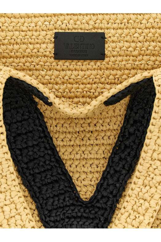 Велика сумка для покупок Valentino Garavani «VivaSuperstar» Бежева W2B0S10QETEX9