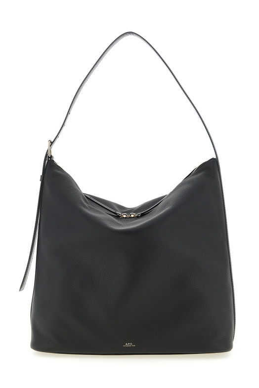 Большая сумка через плечо «Vera» Черная PXCBLF67029LZZ