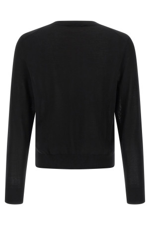 Wool sweater Black