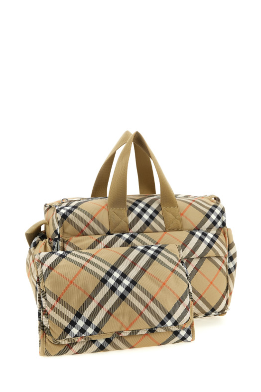 Сумка для сменной одежды Бежевая BURBERRY 8100214SANDIPCHECK