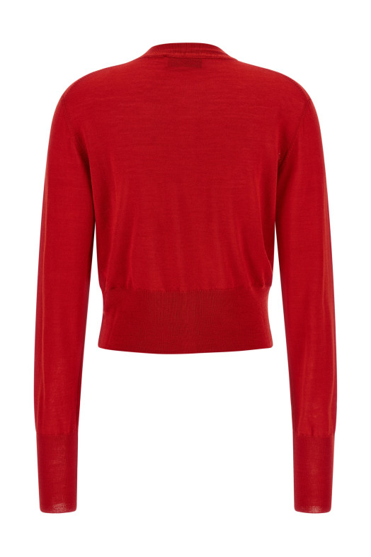 'Bea' cardigan Red