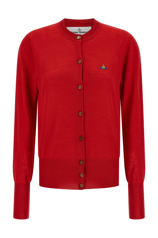 'Bea' cardigan Red