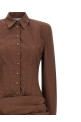 Chemisier dress Brown