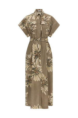 Chemisier dress Green