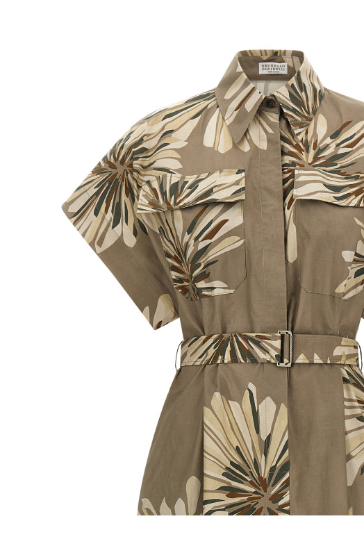 Chemisier dress Green