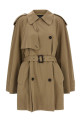 Хлопковый тренч Бежевый BALENCIAGA 862426TSVC19772