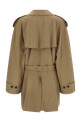 Хлопковый тренч Бежевый BALENCIAGA 862426TSVC19772
