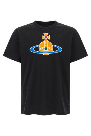 'Oversized Orb Classic' T-shirt Black