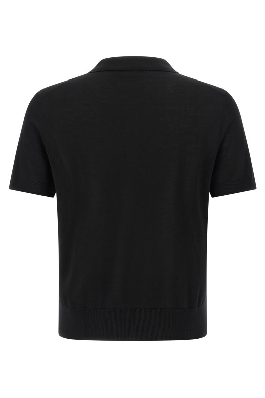 Шерстяная рубашка-поло Черный DSQUARED2 S74HA1628D13205900