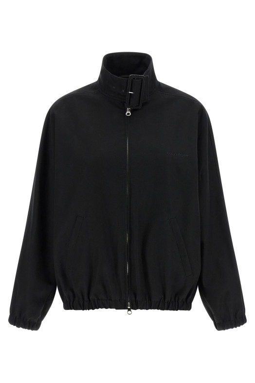 Куртка «Buckle Zipped Bomber» Черная 126CBL334CO01349999