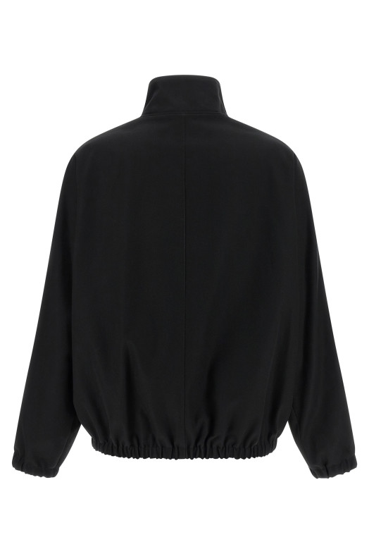 Куртка «Buckle Zipped Bomber» Черная 126CBL334CO01349999