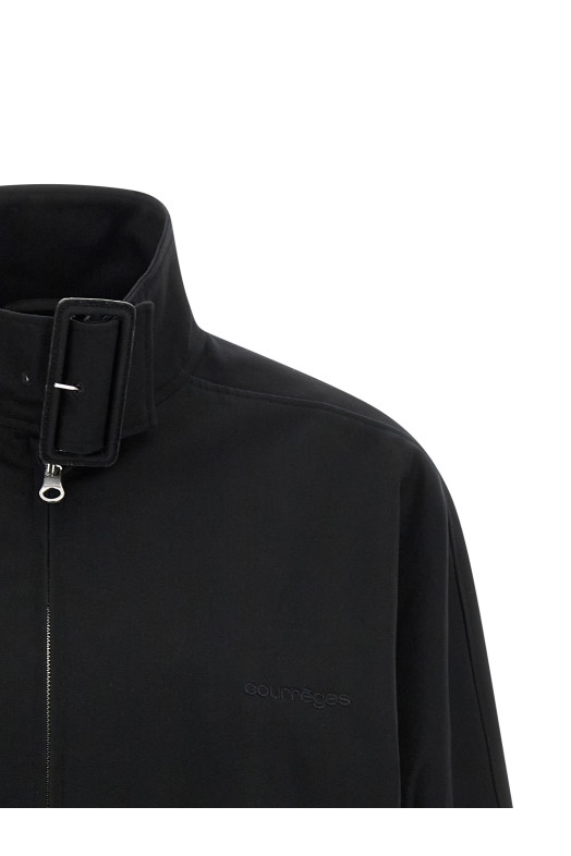 Куртка «Buckle Zipped Bomber» Черная 126CBL334CO01349999