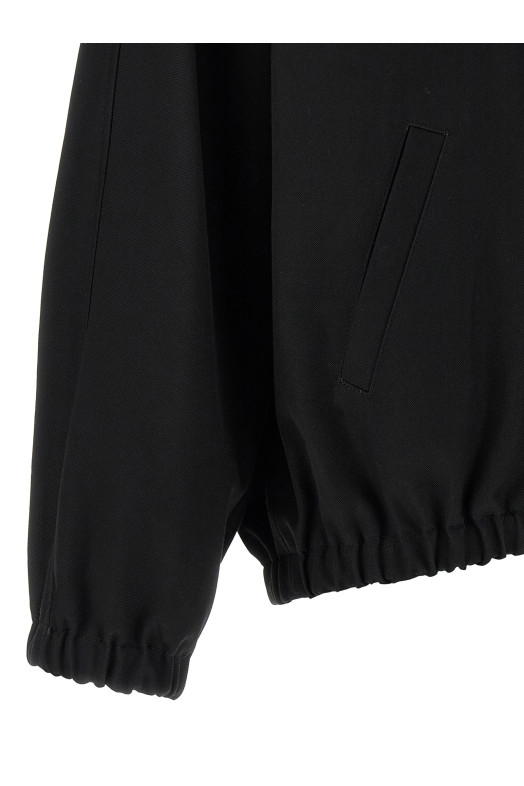 Куртка «Buckle Zipped Bomber» Черная 126CBL334CO01349999