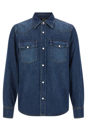 Рубашка «Western» Синяя COHMEH12632IAL