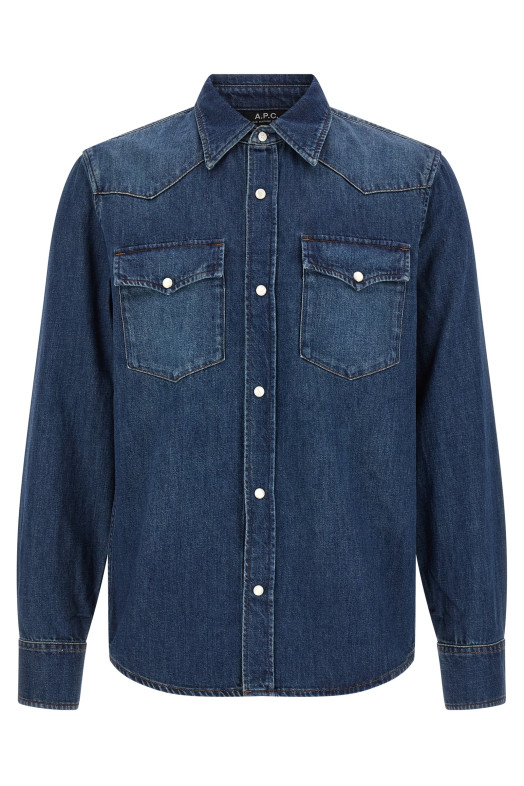 Рубашка «Western» Синяя COHMEH12632IAL