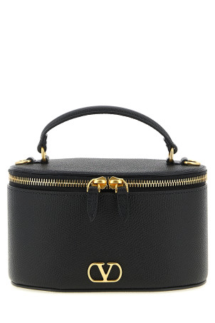 Valentino Garavani Vlogo Signature міні-сумка через плече Чорна W2P0AX8SNP0NO