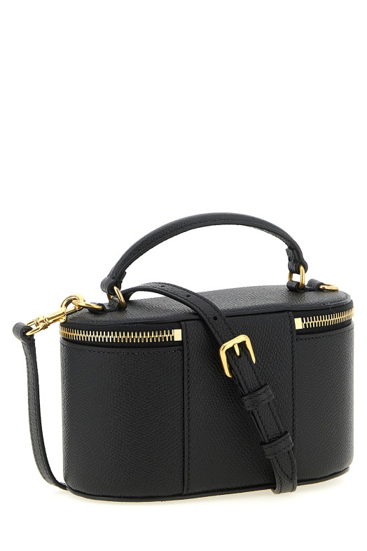 Valentino Garavani Vlogo Signature mini crossbody bag Black