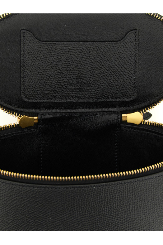 Valentino Garavani Vlogo Signature mini crossbody bag Black