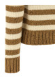 Striped sweater Brown