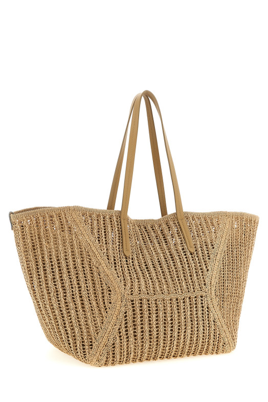 'BC Duo' large shoulder bag Beige