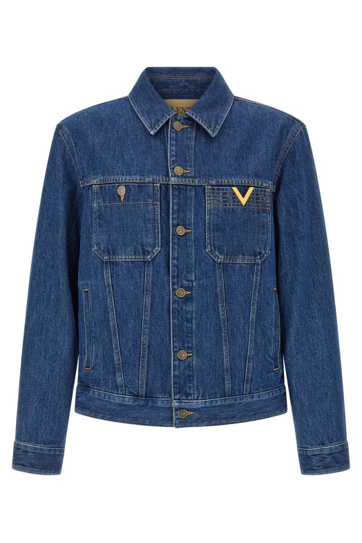 Valentino Garavani 'Valentino' куртка Синя V3DC14FB6M558