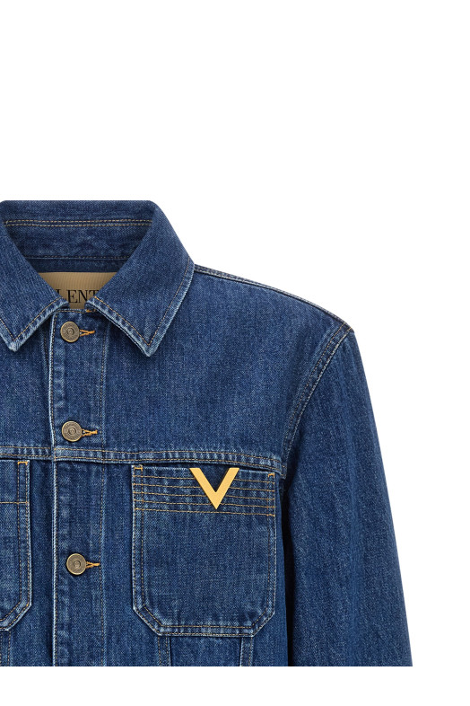 Valentino Garavani 'Valentino' куртка Синя V3DC14FB6M558