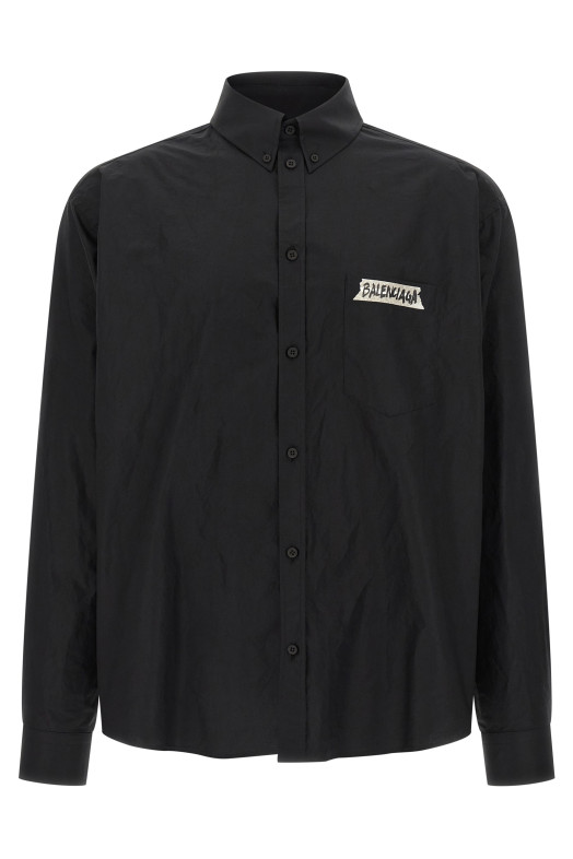 Футболка «Masking Tape» Черная 857809TRM281000