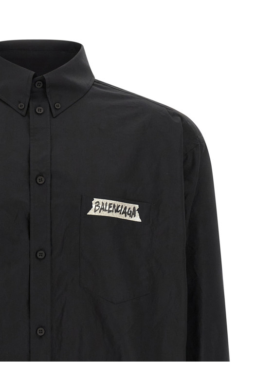 Футболка «Masking Tape» Черная 857809TRM281000