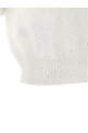 Sequin sweater White