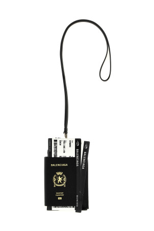 'Passport' cell phone case Black