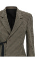 'Wrap Tailored' blazer Brown