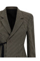 'Wrap Tailored' blazer Brown