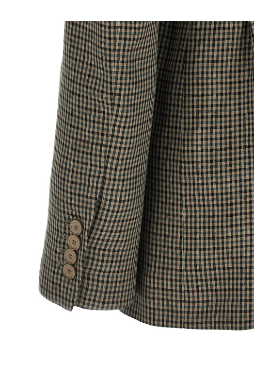 'Wrap Tailored' blazer Brown