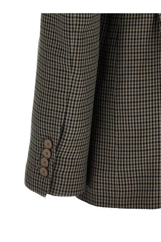 'Wrap Tailored' blazer Brown