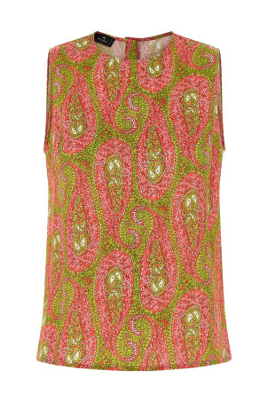 'Paisley Foliage' top Multicolor