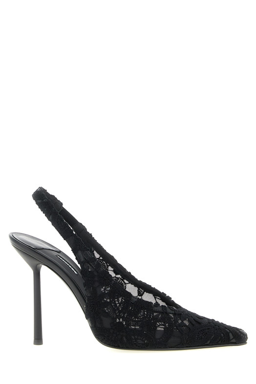 'Chantilly' slingback Black