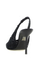 'Chantilly' slingback Black