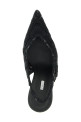 'Chantilly' slingback Black