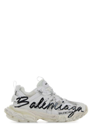 White mesh and rubber Track sneakers BALENCIAGA (542436WTRHW)
